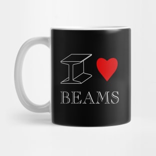 I love Beams engineer's Mug